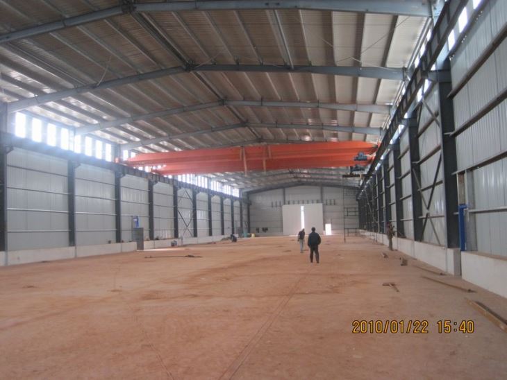 Steel Frame Structure Farm Storage Warehouse Building