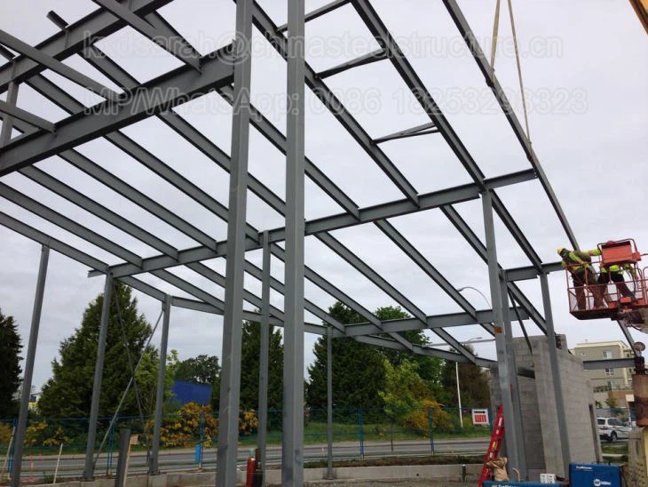 Steel Structure Marketing Shop Building