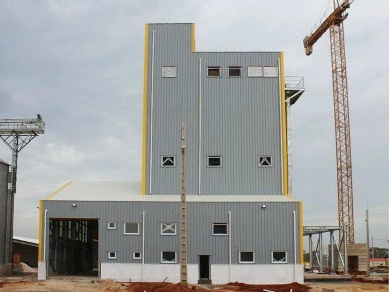 Impianto di alimentazione della struttura in acciaio in Angola